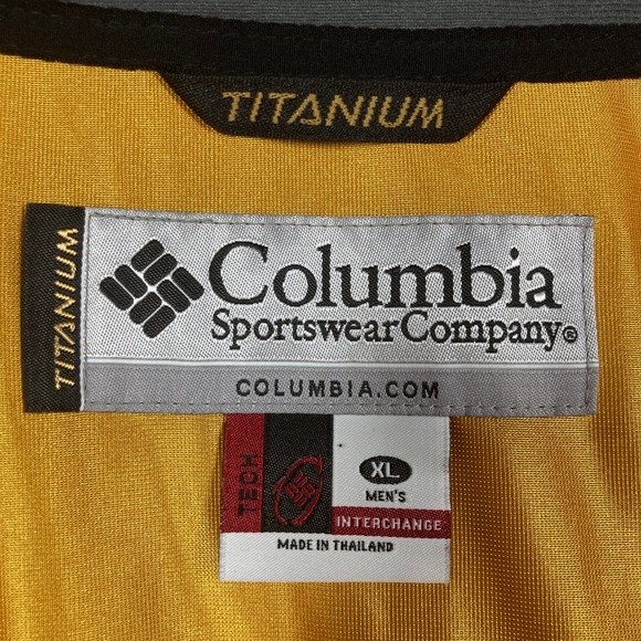 Columbia Titanium Jacket Mens XL Black Puffer Insulated Fall Winter Outdoor - Picture 4 of 13